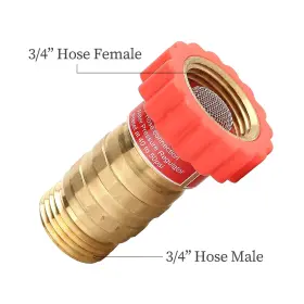 Watflow 727536028703 Lead-free Brass Water Pressure Regulator Garden Hose Pr #2