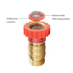 Watflow 727536028703 Lead-free Brass Water Pressure Regulator Garden Hose Pr #3