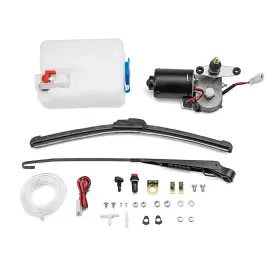 Da-80309001 Weisen 12v Electric Windshield Wiper Washer Pump Kit Compatible With Polaris