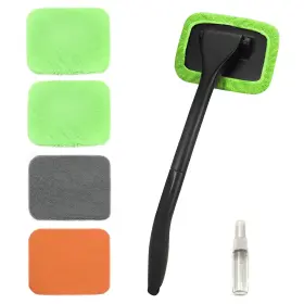 Wm139 Wenmei Car Cleaning Window Tool Exterior&inside Windshield Green