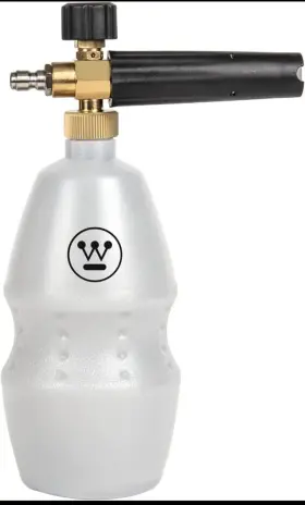 3600 Westinghouse 850032657365 Foam Cannon For Pressure Washers Psi 1/4 In Connector 3l Tank Universal