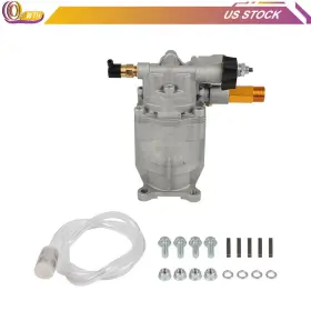 Wh18018819ee Wheeltech Pressure Washer Pump Horizontal 3/4 Inch Shaft - Max 3000 Psi 2.5 Gpm Oil Sealed