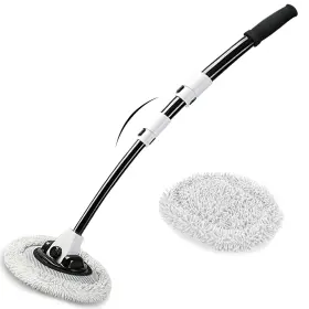 Whbk001 Willingheart 15 Curved Car Wash Brush With Long Handle 43 Inch Large White