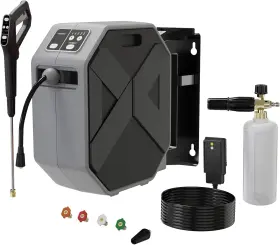 G5054 Wissipro Electric Wall Mounted Power Washer -5000 Psi 3.4 Gpm Adjustable Pressure