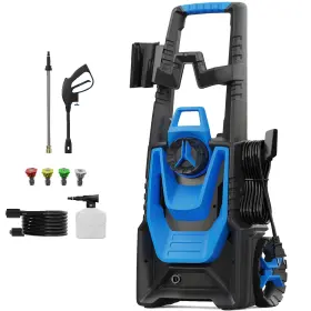 G5060-bl-1 Wissipro Electric Pressure Washer 4800psi Max 3.2gpm Power 55ft Overall Length