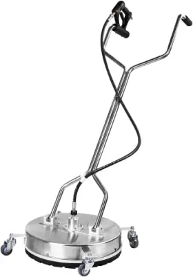 Wojet 670534044971 20 Inch Pressure Washer Surface Cleaner With 4 Wheels&dual Handles 4500psi