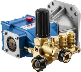 Pa3030 Wojet Triplex Plunger Pressure Washer Pump 4400psi 4gpm 1 Inch Shaft Self-priming More