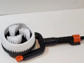 Wa1820 Worx 20v Hydroshot Adjustable Automotive Power Scrubber Soft Bristles #2