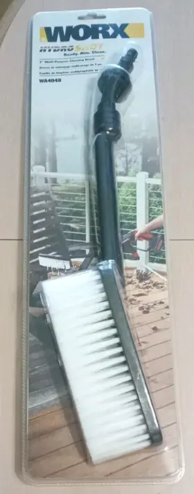 Wa4048 Worx 7 Inch Hydroshot Cleaning Brush Attachement Accessory