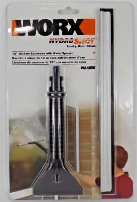 Wa4050 Worx Hydroshot 12 Inch Window Squeege With Water Sprayer