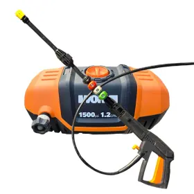 Wg601 Worx 1500 Psi 1.2 Gpm Electric Pressure Washer 13a With Multiple Nozzles #3