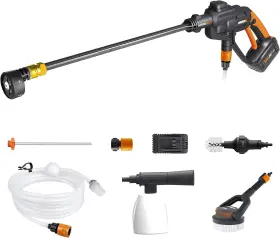 Wg620.3 Worx 20v Hydroshot Bundle With Automotive And Boat Cleaning Kit