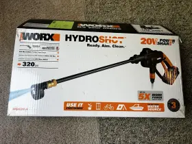 Wg620.4 Worx Hydroshot 20v Cordless Portable Power Cleaner New Open Box