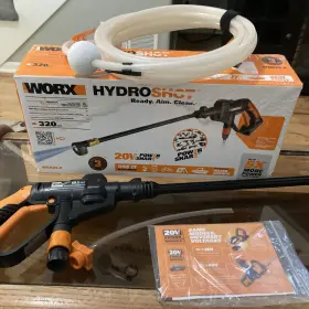 Wg625.4-an Worx Pressure Washer 20v Hydroshot Tool Only