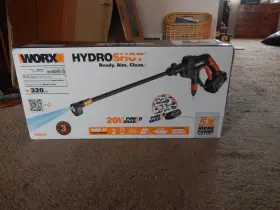 Wg625 Worx Hydroshot 20v Cordless Electric Power Washer 320psi