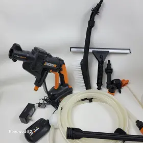 Wg629.1 Worx 20v Hydro Shot Power Cleaner Max 320psi W Accessories #2