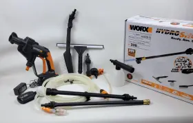 Wg629.1 Worx 20v Hydro Shot Power Cleaner Max 320psi W Accessories