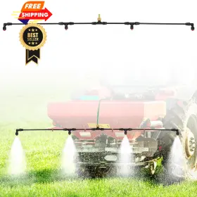 Wudialien 768825432795 4 Nozzles Sprayer Boom Wand With 3/8 Inch Brass Barb 16 Inches