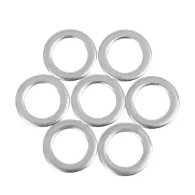 A19112100ux0539 X Autohaux 55pcs M8 13mm 1mm Flat Washer Stainless Steel Car Fastener Sealing Gaskets