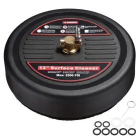 X-33-wsc-0001-001 Xcceries 13 Inch Surface Cleaner Pressure Washer Attachment Driveway Patio Sidewalk