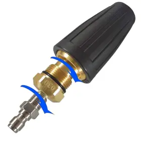 Xiny Tool 671072413410 4000 Psi Rotating Turbo Nozzle Set 1/4 Inch #2