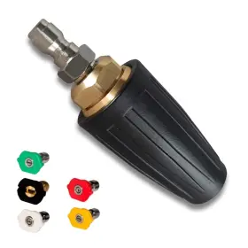 Xiny Tool 671072413410 4000 Psi Rotating Turbo Nozzle Set 1/4 Inch