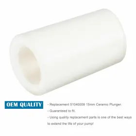 51040009 Xm-auto 1pcs General Pump Piston Replace Ceramic 15mm For Tp Pumps Replacement #3