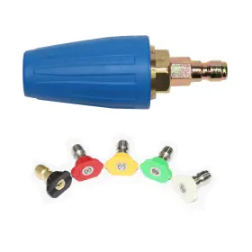 Xzt 600748682898 4.0 Pressure Washer Rotating Turbo Nozzle 4000 Psi 4 Gpm With Spray Ti