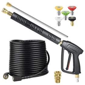 10cq001ab Yamatic Pressure Washer Gun And Hose Kit 50 Ft Kink Resistant Power