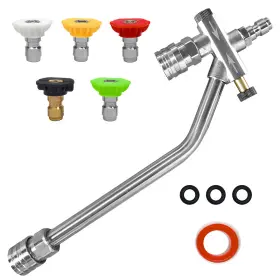 Mn7229 Ycoeng Foam Cannon Dual Connector Accessory Pressure Washer Double Tip Attachment F