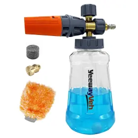 Yw-p00043 Yeewayveh Foam Cannon For Pressure Washer Snow Lance With M22 And 1/4 Inch Connect