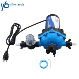 5-chamber Yibei-tech Yi340130t For House 80psi 6gpm Water Pressure Booster Diaphragm Pump 110v Ac