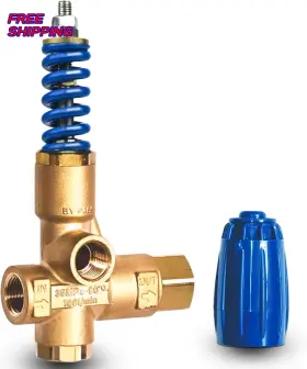 Yjmkoi 85/310 Upgraded V.b Unloader Valve Pressure Washer Pump With Knob Replace For