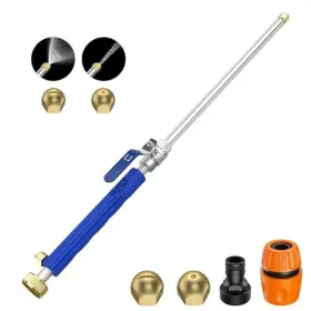 Sq-001 Ykhy Hydro Jet High Pressure Washer Wand For Garden Hose Power 18 Inches Blue