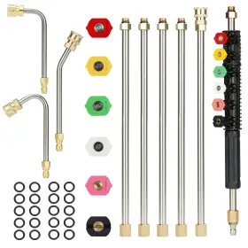 Youxmoto 761026790466 Pressure Washer Extension Wand Set 4000 Psi Upgrade Power Lance With