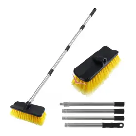 Yls-002 Yuloosi Car Wash Brush With 55 Inch Long Handle 10 Dip Black