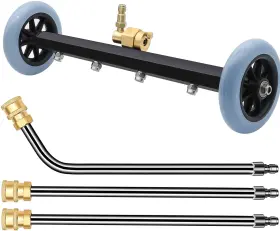 Qxq-2023 Zalalova Pressure Washer Undercarriage Cleaner 16 Inch Power Surface Cle