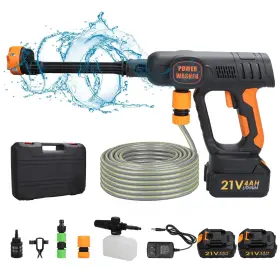 Za-k9-o Zaztll Cordless Pressure Washer 970psi Handheld Portable Power With Rechargeable