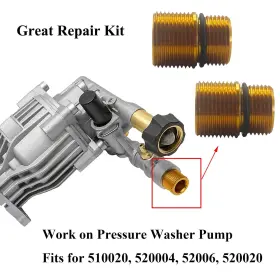 7110264 Zeiboat 732404448576 2 Pack Water Oulet Kit For Axial Cam Pressure Washer Pump Fitti #3