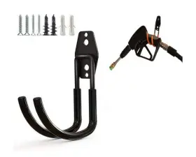 Zoele 619957352928 Wall Mount Car Washer Hanger Heavy Duty Metal High Pressure Water Gun Holder