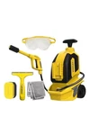 Clasicos Stanley Jr 5 Piece Mini Karcher Cleaning Toy With Pressure Water. Fixed Price $35.00.