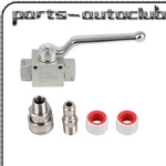 Stainless Steel High Pressure Washer Ball Valve Kit For Power Hose 3/8". Fixed Price $36.99.