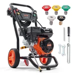 Vevor Gas Pressure Washer Powered 3400 Psi 2.6 Gpm 210CC 5CONNECT Nozzles. Fixed Price $359.59.