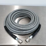 50' Mtm Kobrajet 3/8" Gray Pressure Washer Hose With Quick Connects - Foot. Fixed Price $119.95.