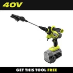 Ryobi 40V Hp Brushless 600 Psi 0.7 Gpm Cold Water Power Cleaner (tool-only). Fixed Price $99.95.