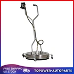 24" Pressure Washer Surface Cleaner 4000 Psi W/ Handles & Wheels Quick Connect. Fixed Price $223.99.