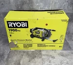 Ryobi 1900 Psi 1.2 Gpm Cold Water Wheeled Electric Pressure Washer. Fixed Price $129.00.