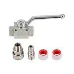 Stainless Steel High Pressure Washer Ball Valve Kit For Power Hose 3/8. Fixed Price $35.61.