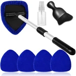 Qydipclin 7PCS Windshield Cleaner Tool Car Window Cleaning Wash Kit With Blue. Fixed Price $14.75.