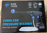 San Yare Cordless Portable Pressure Washer 48V Lightweight High Water. Fixed Price $50.00.